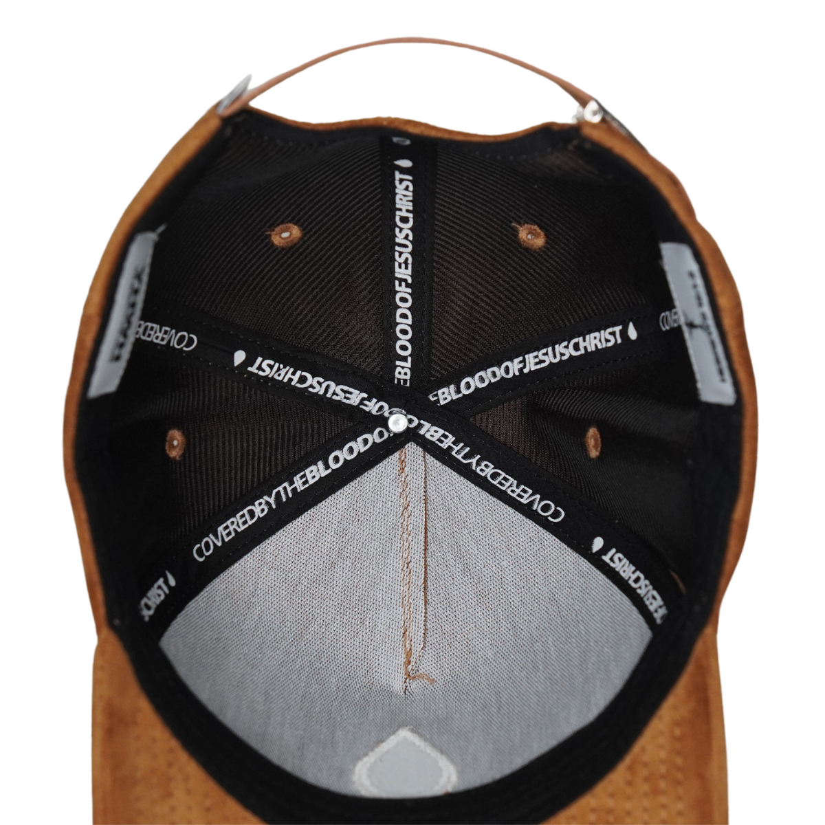 Finishers Calvary Drop Embroidery Hat Camel Suede