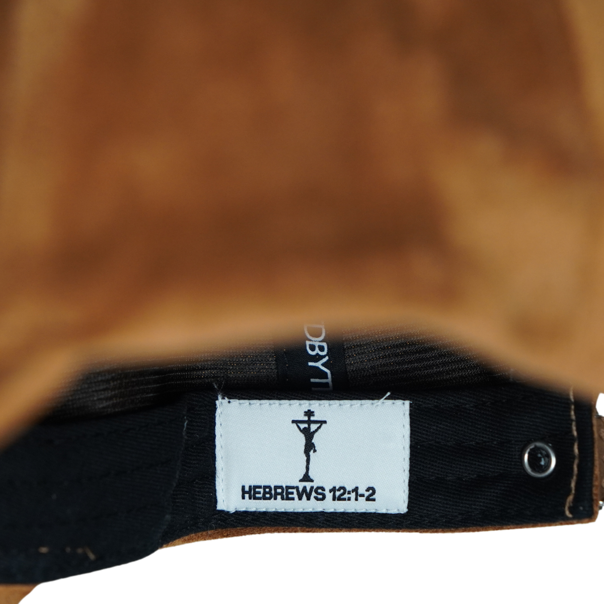 Finishers Calvary Drop Embroidery Hat Camel Suede