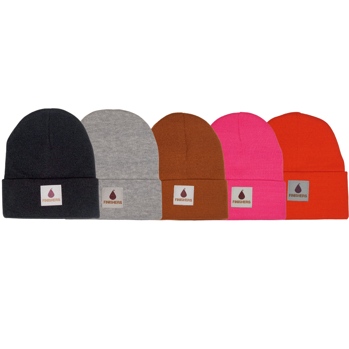Finishers Calvary Drop Acrylic Knit Beanies (5 Colors Shown)