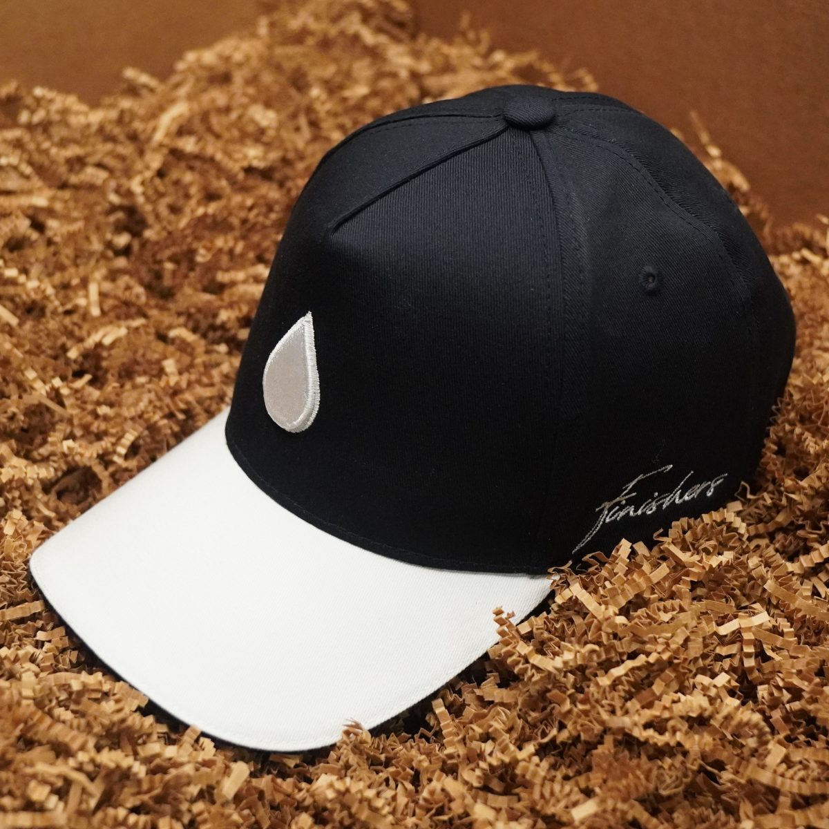 Finishers Calvary Drop Embroidery Hat Obsidian Black
