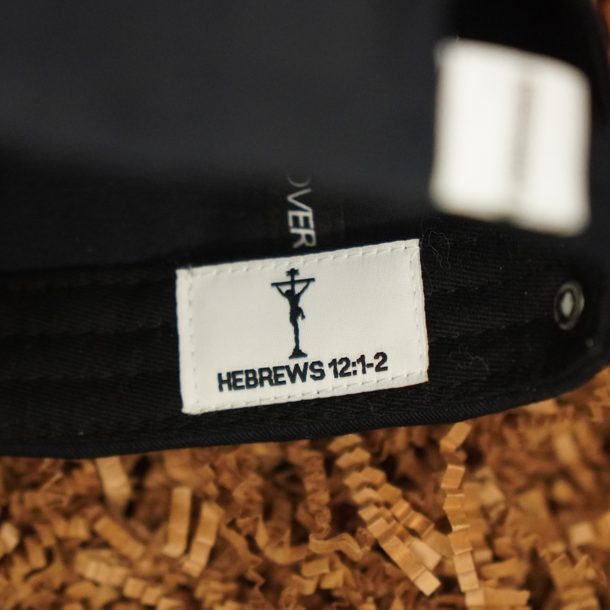Finishers Calvary Drop Embroidery Hat Obsidian Black