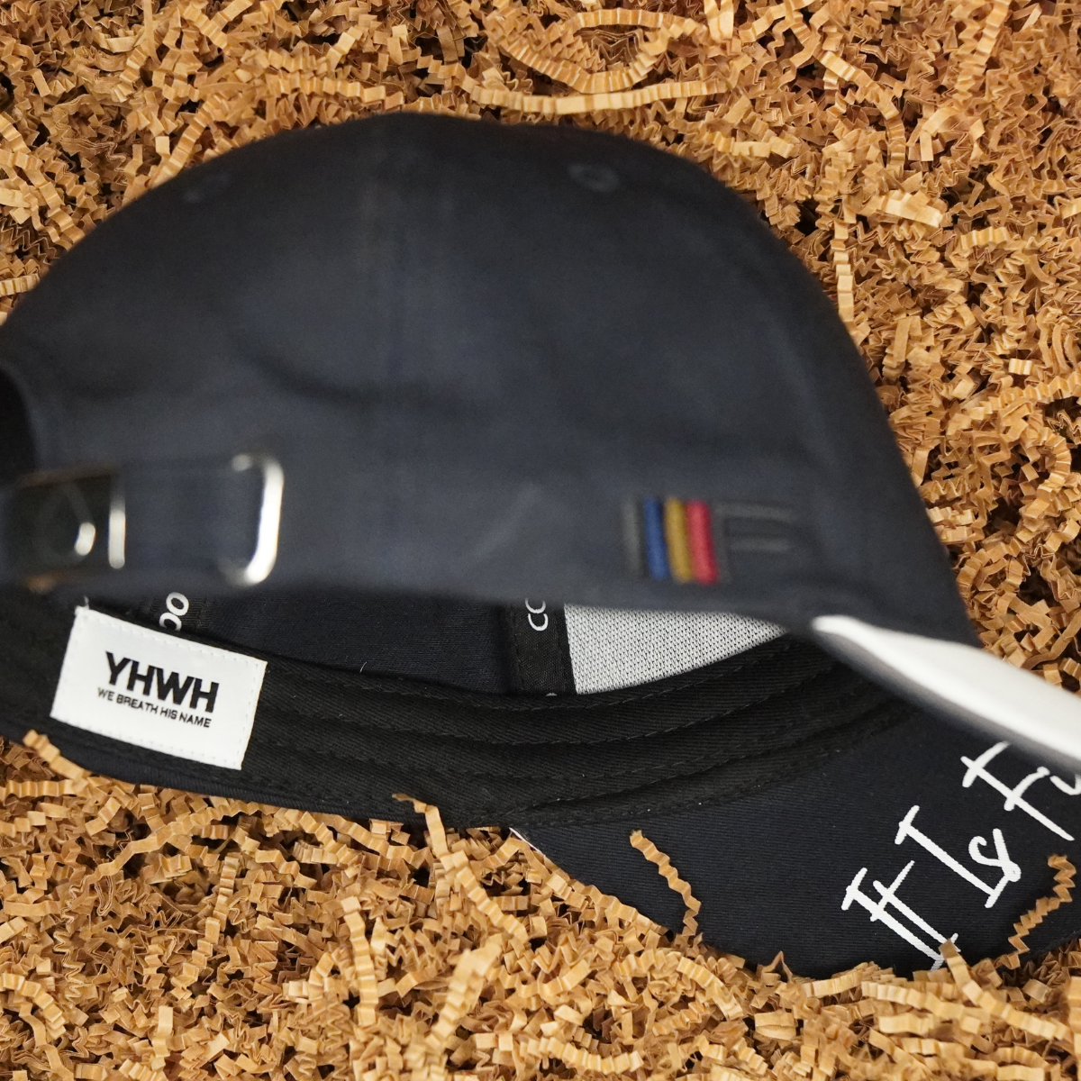 Finishers Calvary Drop Embroidery Hat Obsidian Black