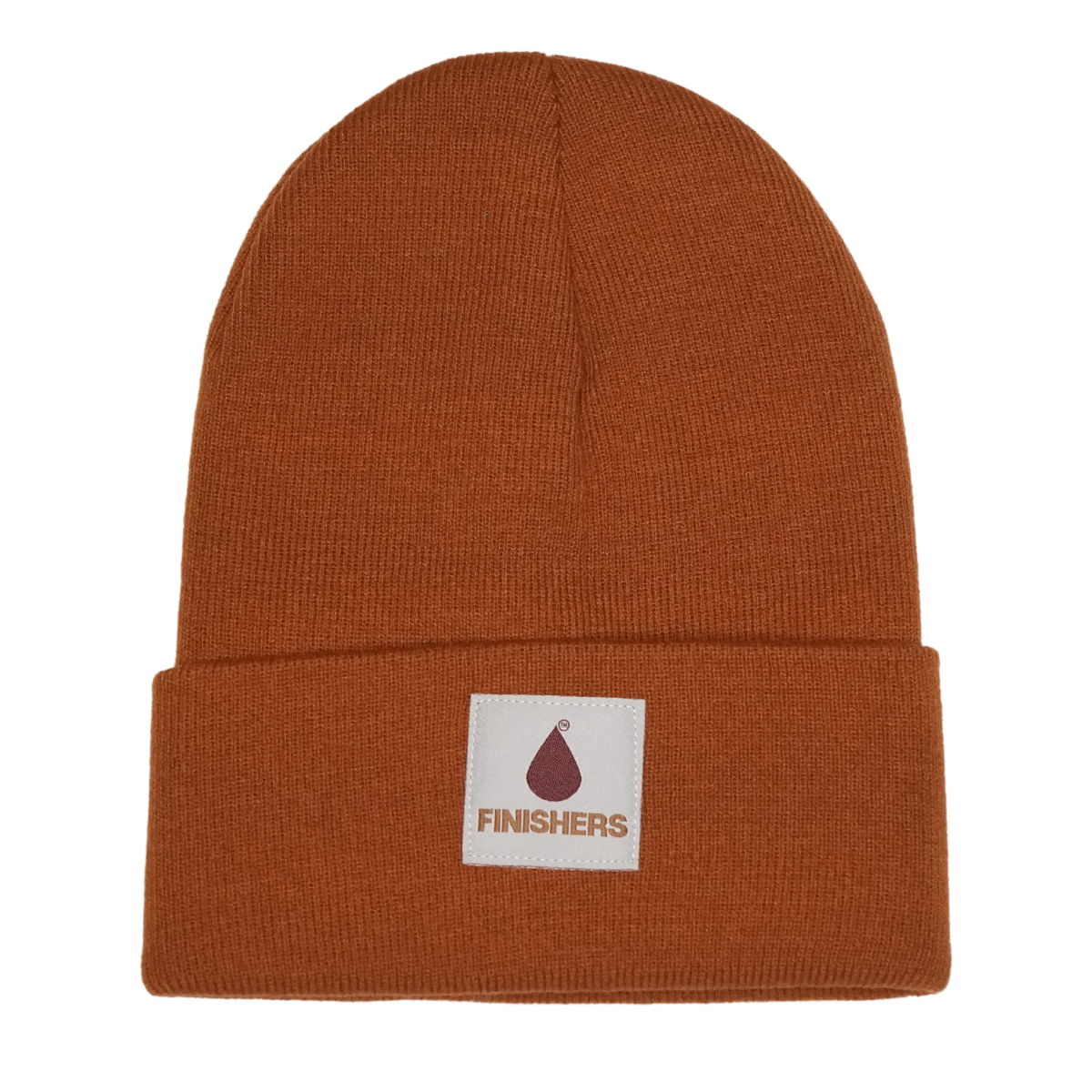 Finishers Calvary Drop Acrylic Knit Beanie Camel